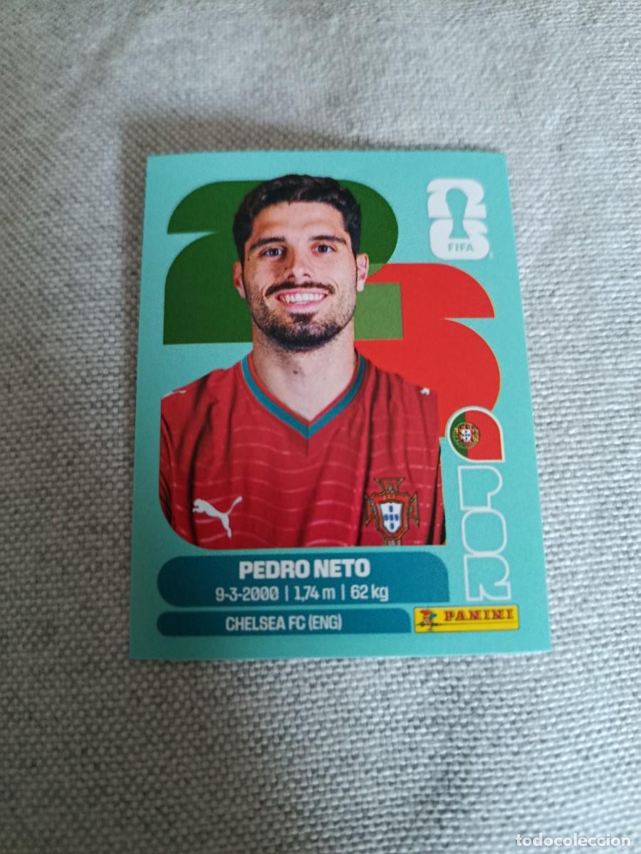 Cromos de F&uacute;tbol: Panini Mundial 2026 Estados Unidos-Mexico. 19- Pedro Neto. Portugal. Nunca pegado.