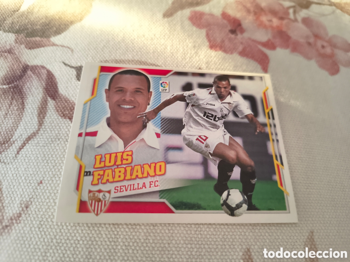 Cromos de F&uacute;tbol: 2010 11 2011 ESTE LUIS FABIANO, SEVILLA