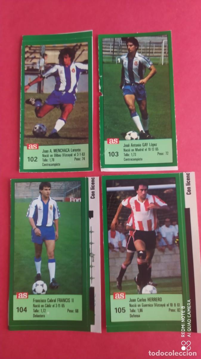 Cromos de F&uacute;tbol: LOGRO&Ntilde;ES 105 HERRERO AS 1988 1989 ,88-89 SIN PEGAR A2