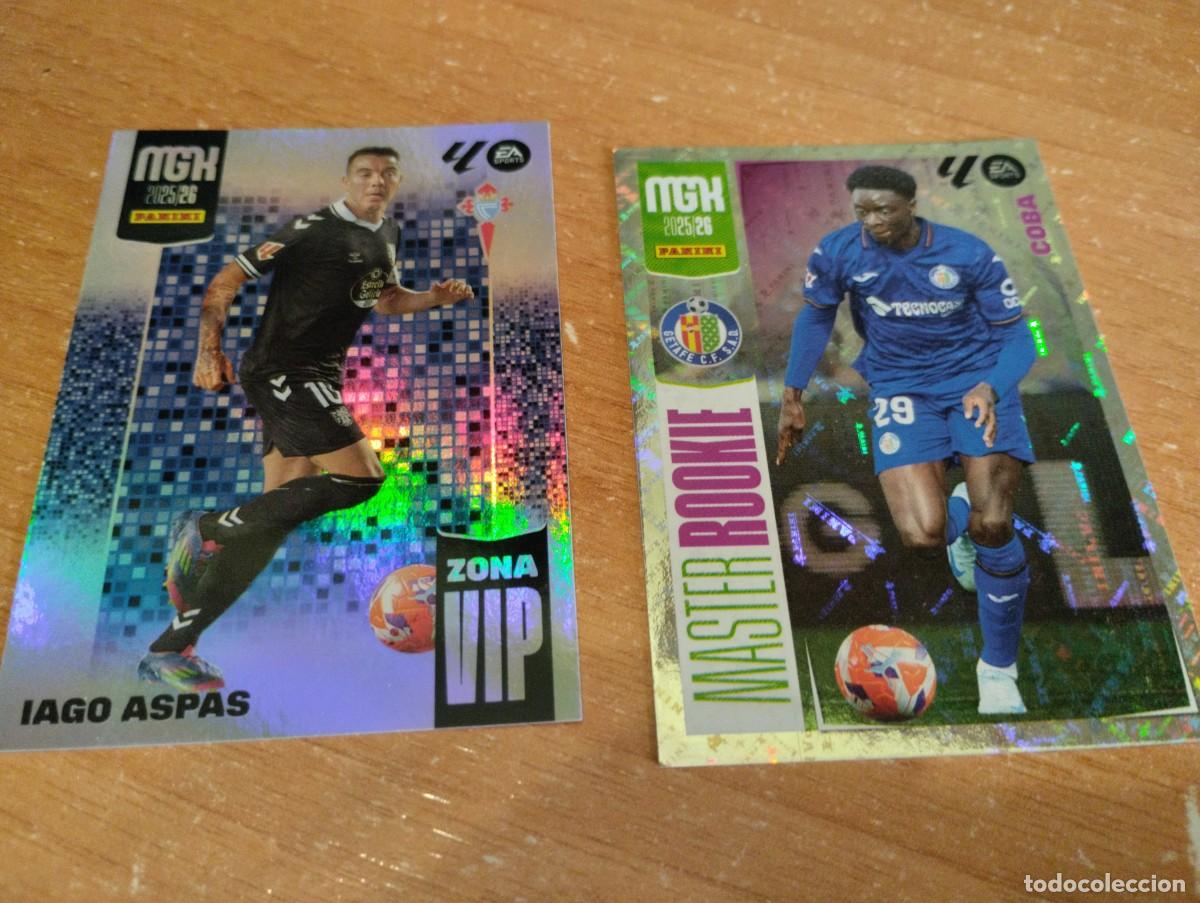 Cromos de F&uacute;tbol: Lote 2 Megacracks Panini 2025/26. Cova.Iago Aspas.
