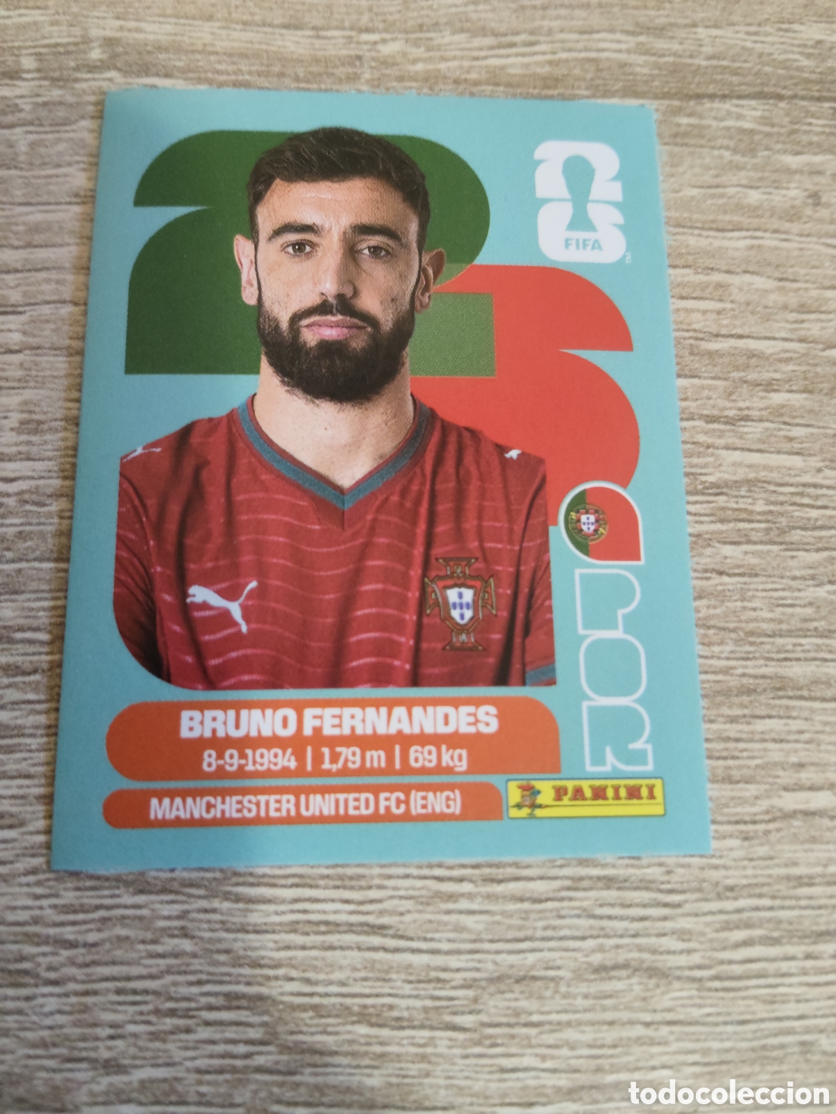 Cromos de F&uacute;tbol: Panini mundial 2026 POR 10 Bruno Fernandes Portugal