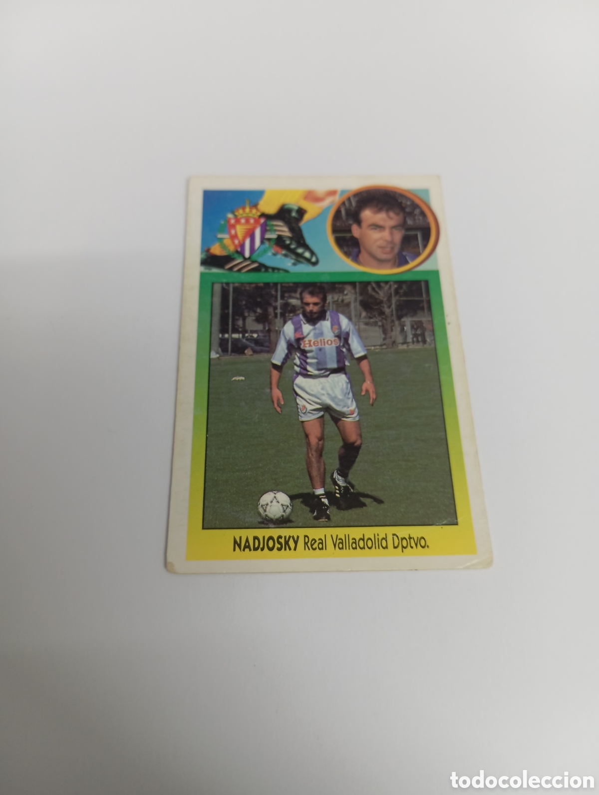 Cromos de F&uacute;tbol: NADJOSKY BAJA Valladolid Liga Este 1993 1994 CART&Oacute;N Panini 93 94 NUEVO SIN PEGAR