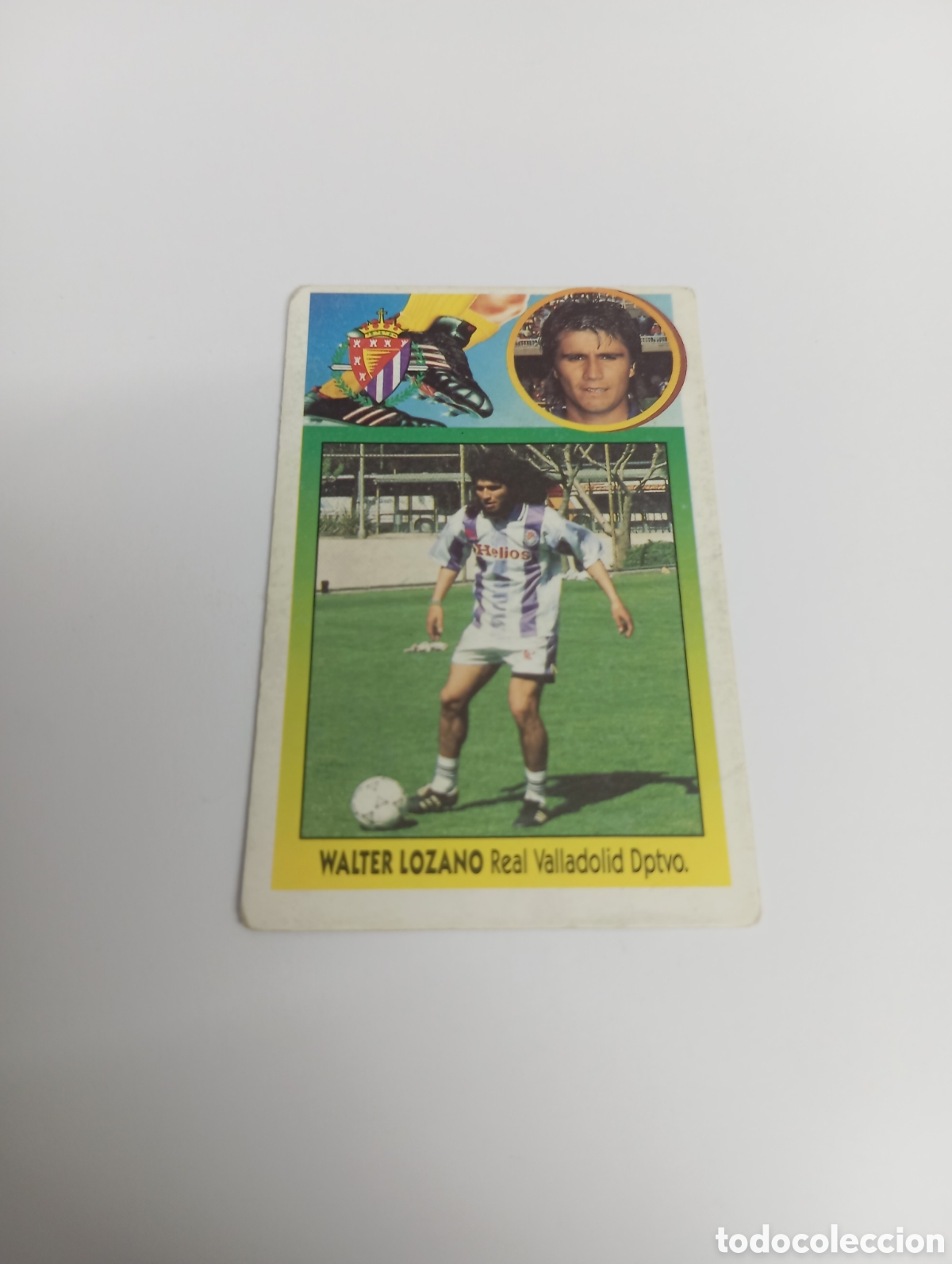 Cromos de F&uacute;tbol: WALTER LOZANO Valladolid Liga Este 1993 1994 CART&Oacute;N Panini 93 94 NUEVO SIN PEGAR