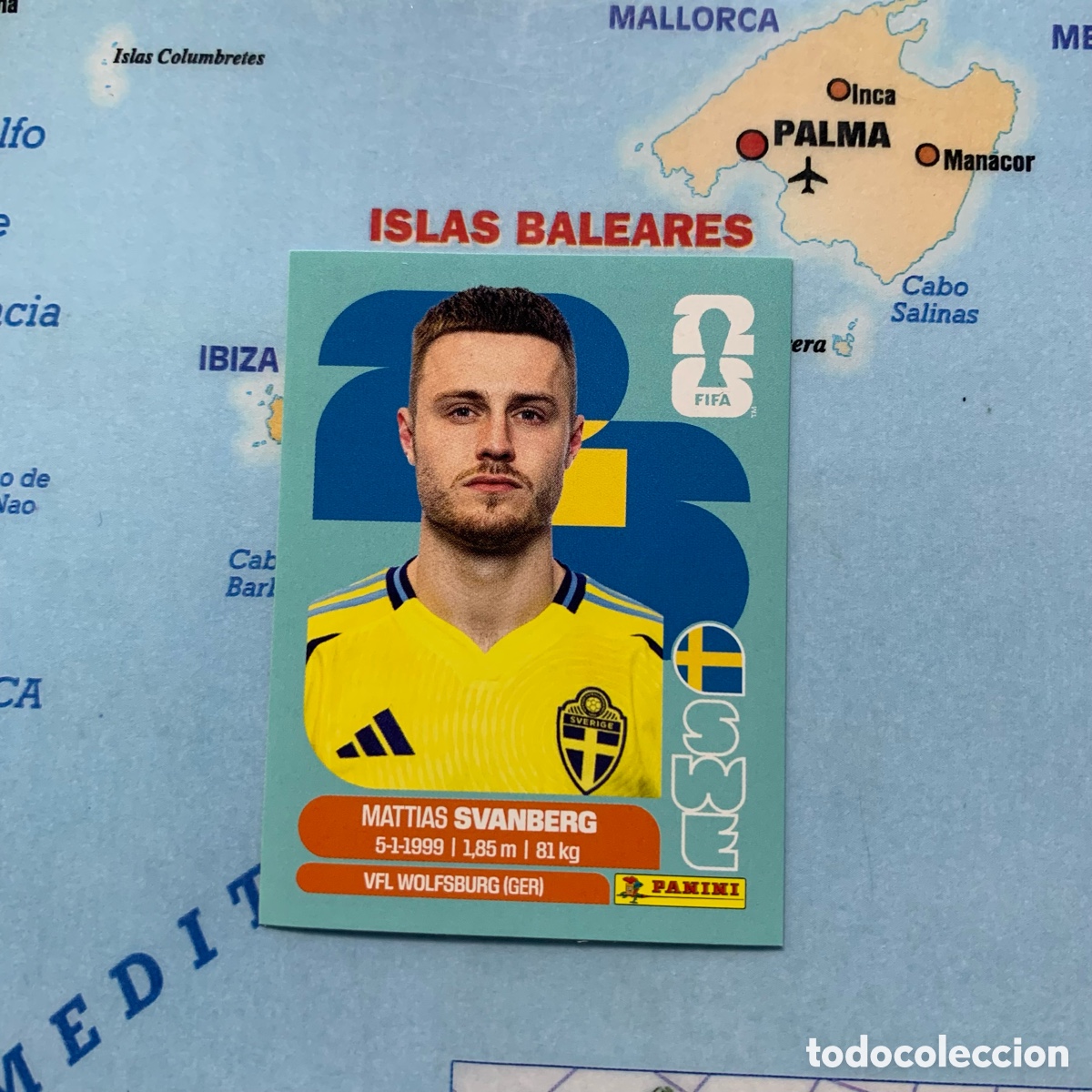Cromos de F&uacute;tbol: Suecia n&uacute;mero 12 cromo panini Mundial Fifa World Cup 2026