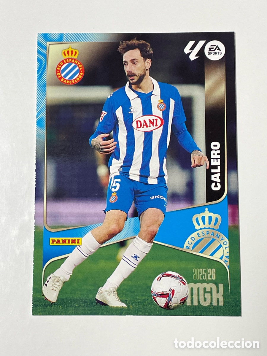 Cromos de F&uacute;tbol: Fernando Calero Espanyol Panini Megacracks 2025/26 #150