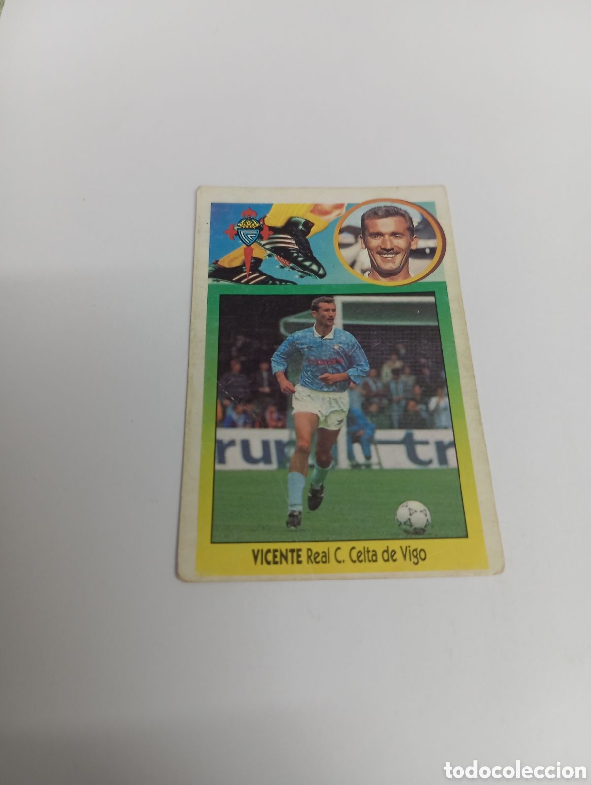 Cromos de F&uacute;tbol: VICENTE Celta de Vigo Liga Este 1993 1994 CART&Oacute;N Panini 93 94 NUEVO SIN PEGAR