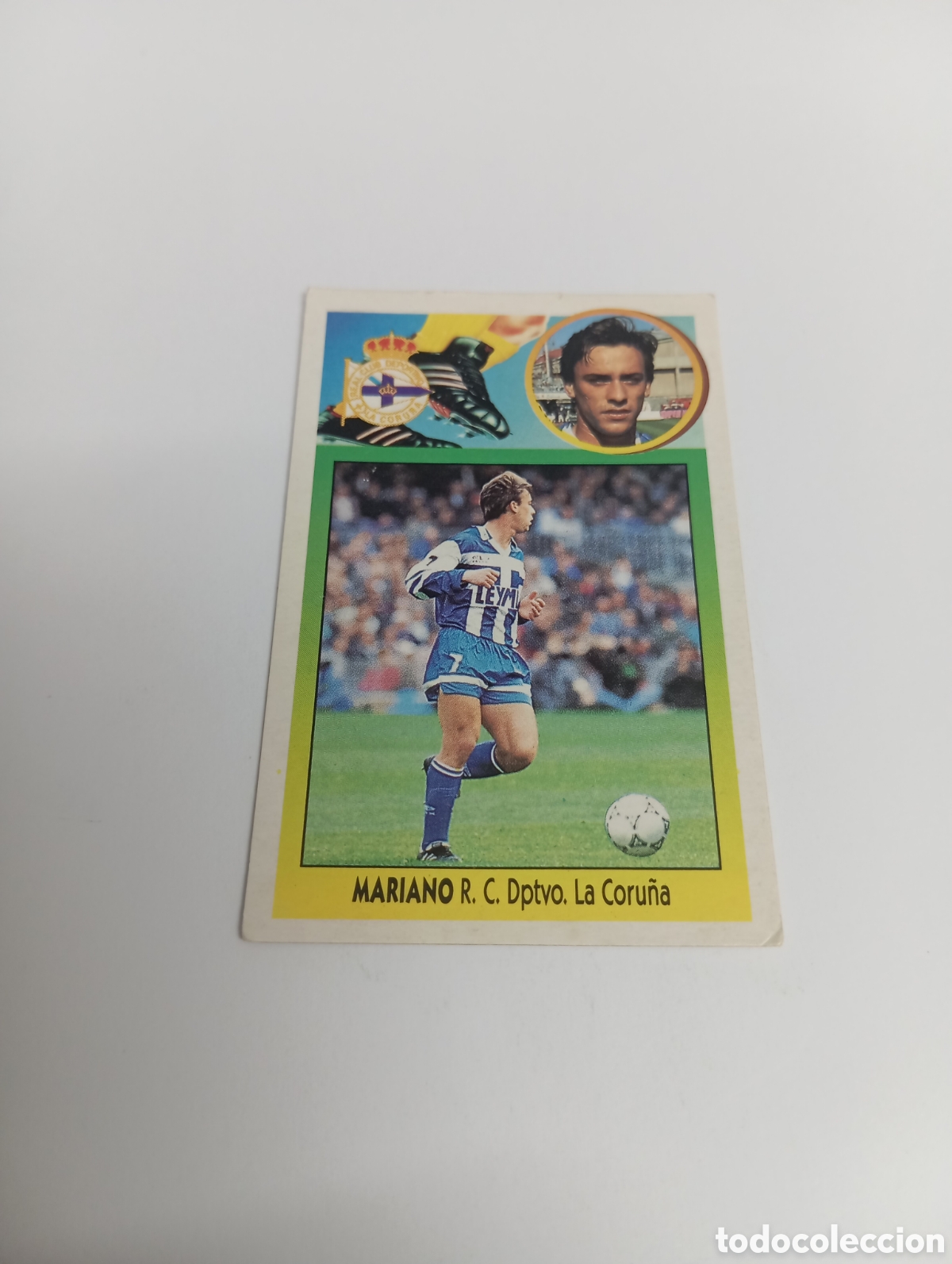 Cromos de F&uacute;tbol: MARIANO Deportivo Liga Este 1993 1994 CART&Oacute;N Panini 93 94 NUEVO SIN PEGAR