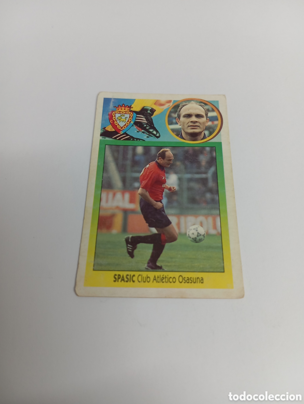 Cromos de F&uacute;tbol: SPASIC Osasuna Liga Este 1993 1994 CART&Oacute;N Panini 93 94 NUEVO SIN PEGAR