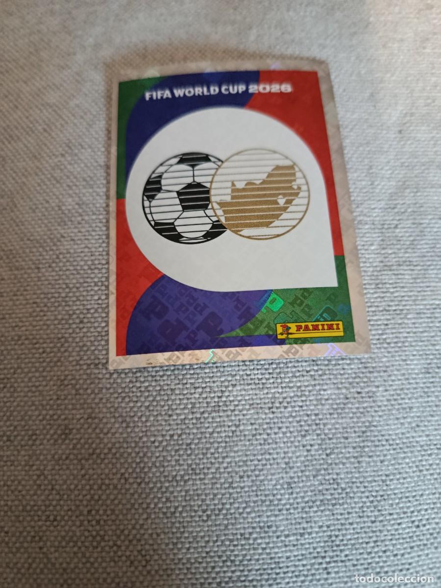 Cromos de F&uacute;tbol: Panini Mundial 2026 Estados Unidos-Mexico. 1- Escudo. Sud&aacute;frica. Nunca pegado.