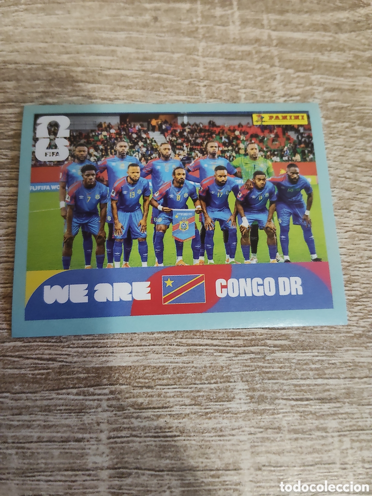 Cromos de F&uacute;tbol: Panini mundial 2026 COD 13 alineaci&oacute;n Congo