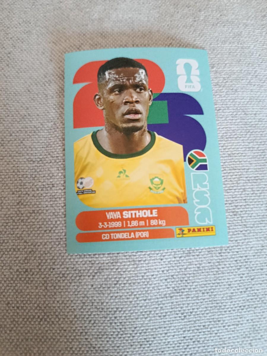 Cromos de F&uacute;tbol: Panini Mundial 2026 Estados Unidos-Mexico. 15- Sithole. Sud&aacute;frica. Nunca pegado.