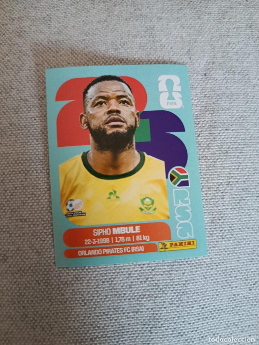 Cromos de F&uacute;tbol: Panini Mundial 2026 Estados Unidos-Mexico. 16- Mbule. Sud&aacute;frica. Nunca pegado.