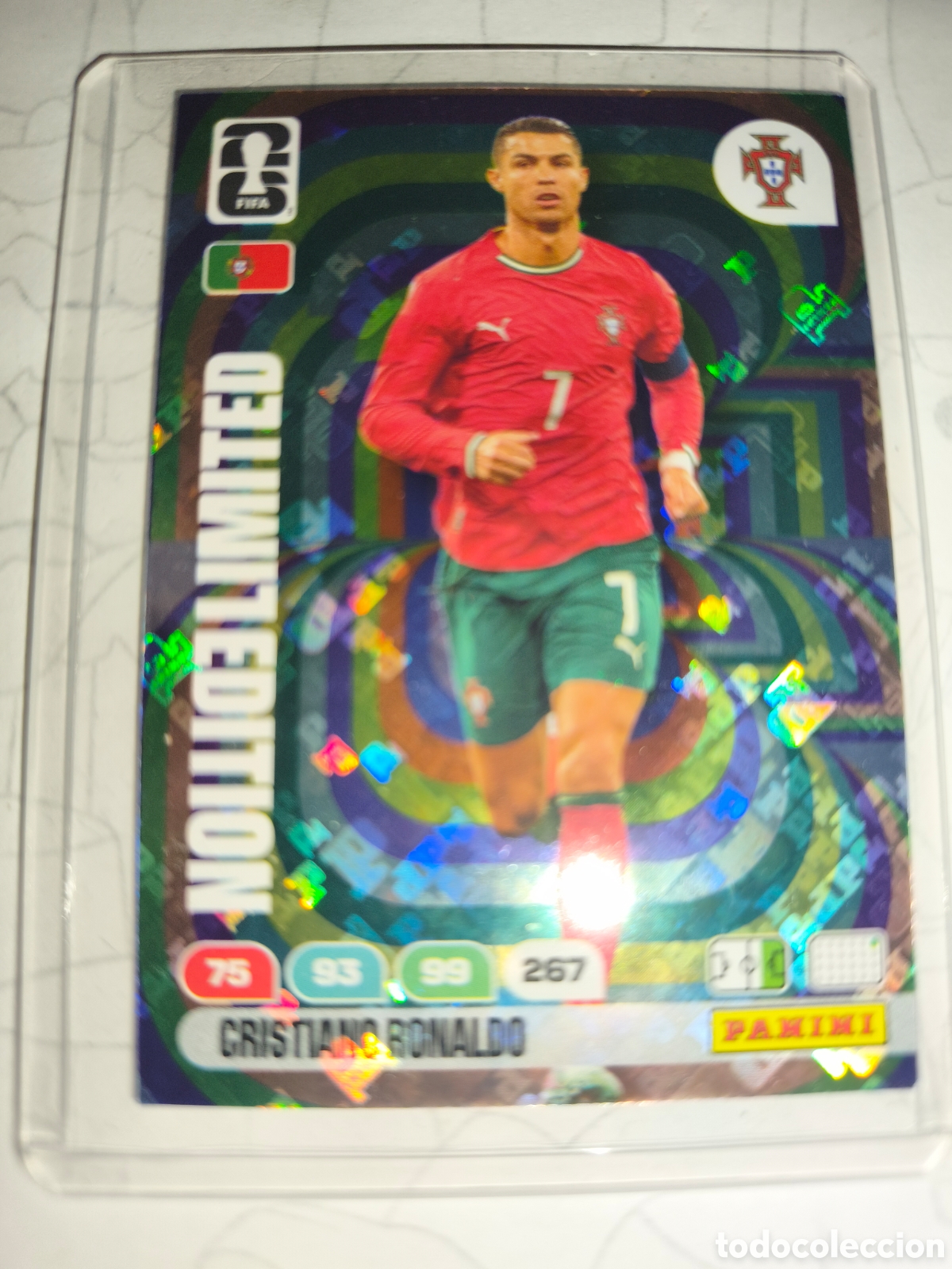 Cromos de F&uacute;tbol: FIFA WORLD CUP 2026 LIMITED EDITION CRISTIANO RONALDO