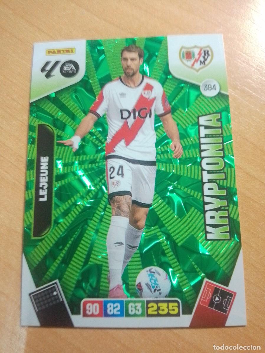 Cromos de F&uacute;tbol: 394 LEJEUNE KRYPTONITA RAYO VALLECANO 25 26 ADRENALYN XL 2025 2026 NUEVO