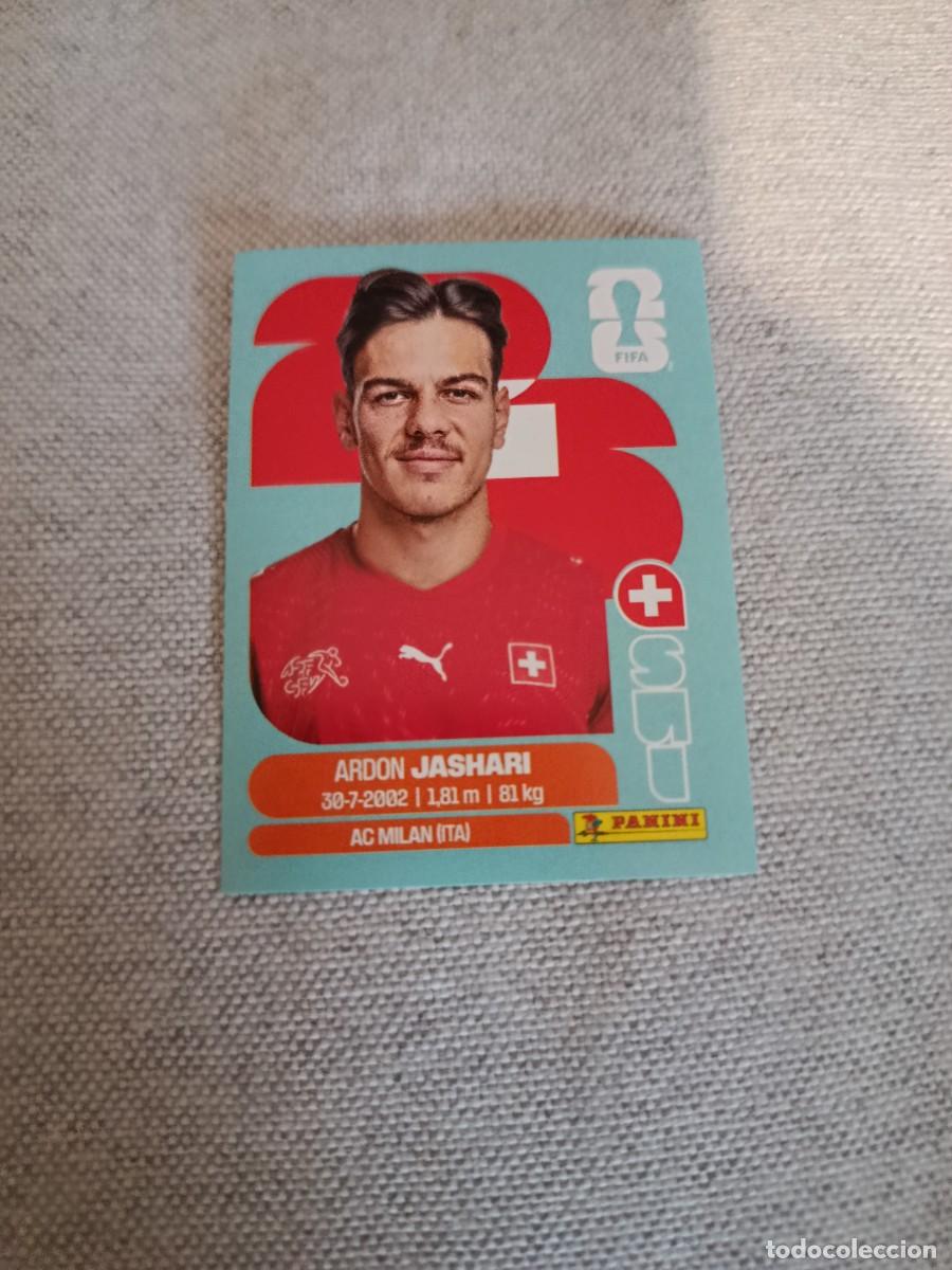 Cromos de F&uacute;tbol: Panini Mundial 2026 Estados Unidos-Mexico. 14- Jashari. Suiza. Nunca pegado.