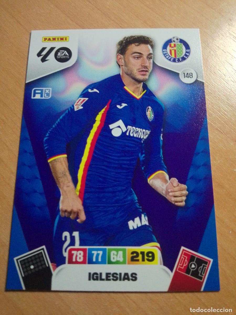 Cromos de F&uacute;tbol: 148 IGLESIAS DEL GETAFE 25 26 ADRENALYN XL 2025 2026 NUEVO