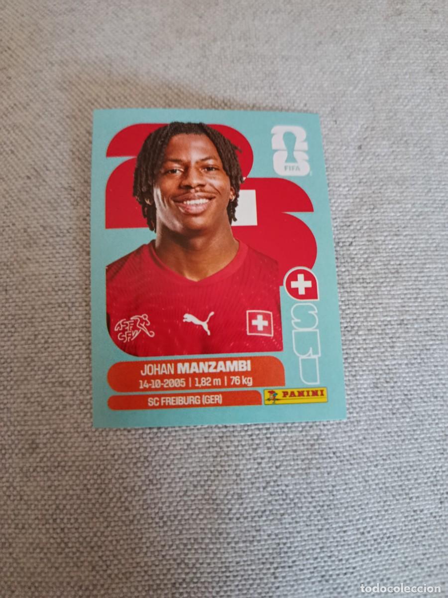 Cromos de F&uacute;tbol: Panini Mundial 2026 Estados Unidos-Mexico. 15- Manzambi. Suiza. Nunca pegado.