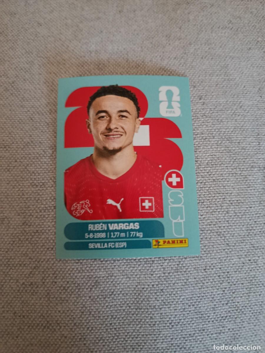 Cromos de F&uacute;tbol: Panini Mundial 2026 Estados Unidos-Mexico. 18- Vargas. Suiza. Nunca pegado.