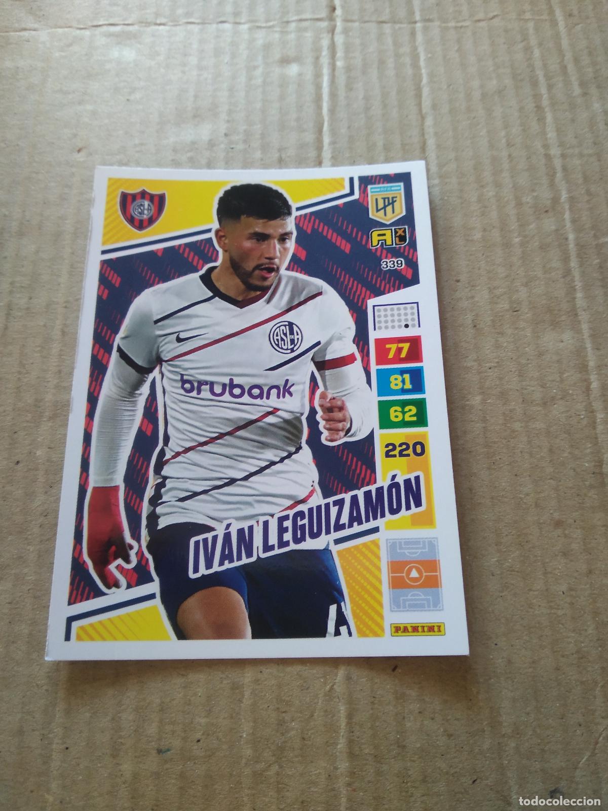 Cromos de F&uacute;tbol: 339 IVAN LEGUIZAMON SAN LORENZO CROMO FUTBOL PANINI ARGENTINO 2023 LIGA ARGENTINA ADRENALYN