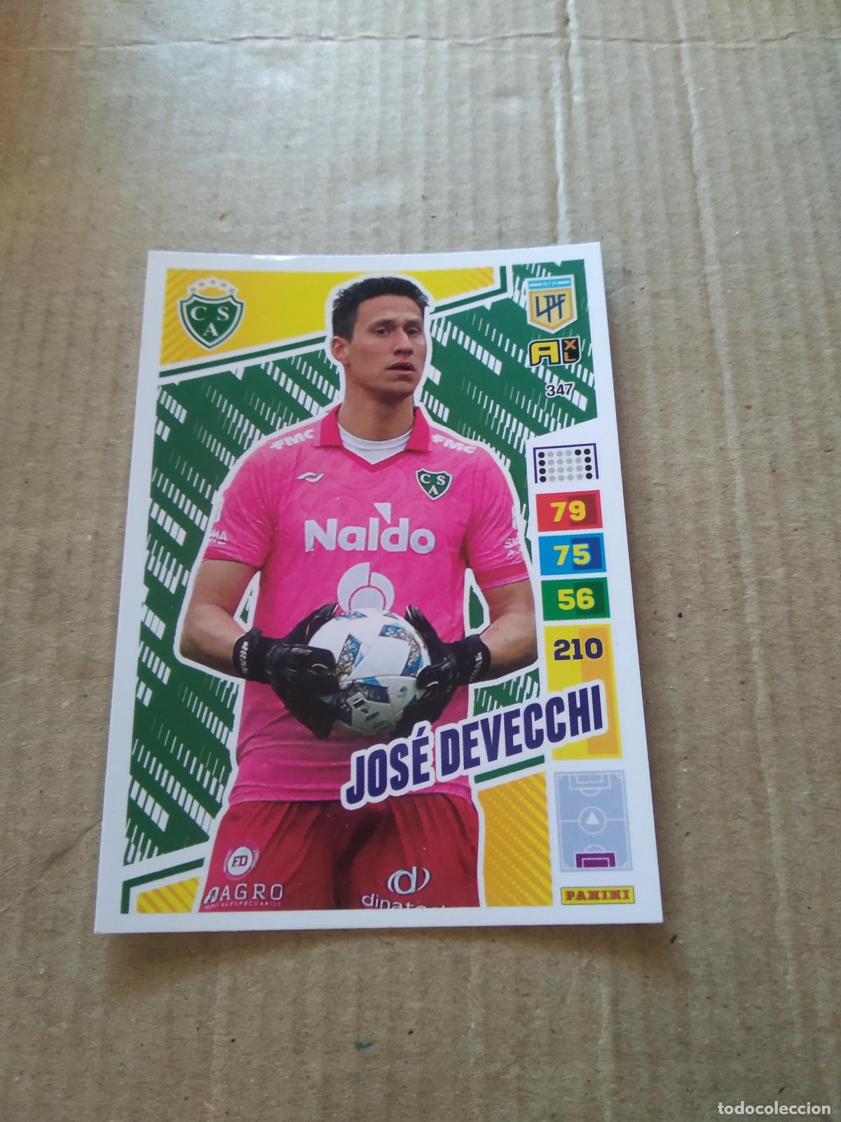 Cromos de F&uacute;tbol: 347 JOSE DEVECCHI SARMIENTO CROMO FUTBOL PANINI ARGENTINO 2023 LIGA ARGENTINA ADRENALYN