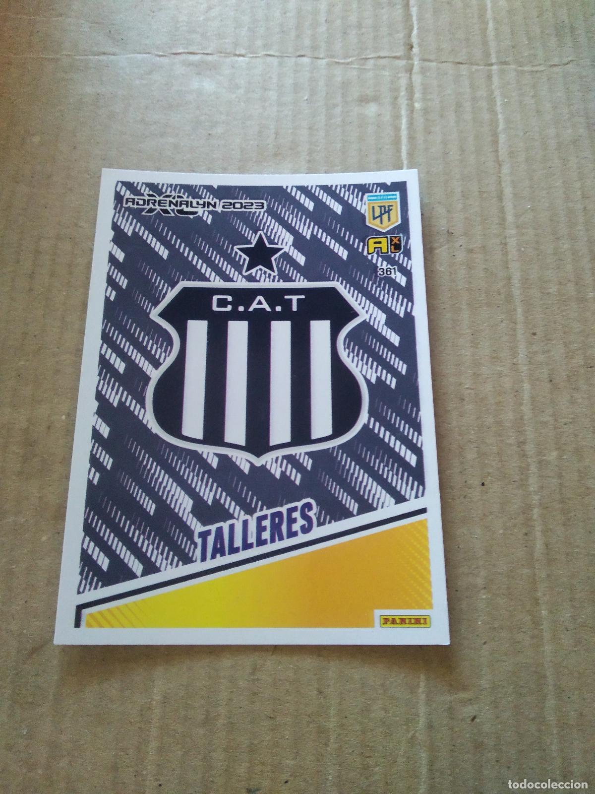 Cromos de F&uacute;tbol: 361 ESCUDO TALLERES CROMO FUTBOL PANINI ARGENTINO 2023 LIGA ARGENTINA ADRENALYN