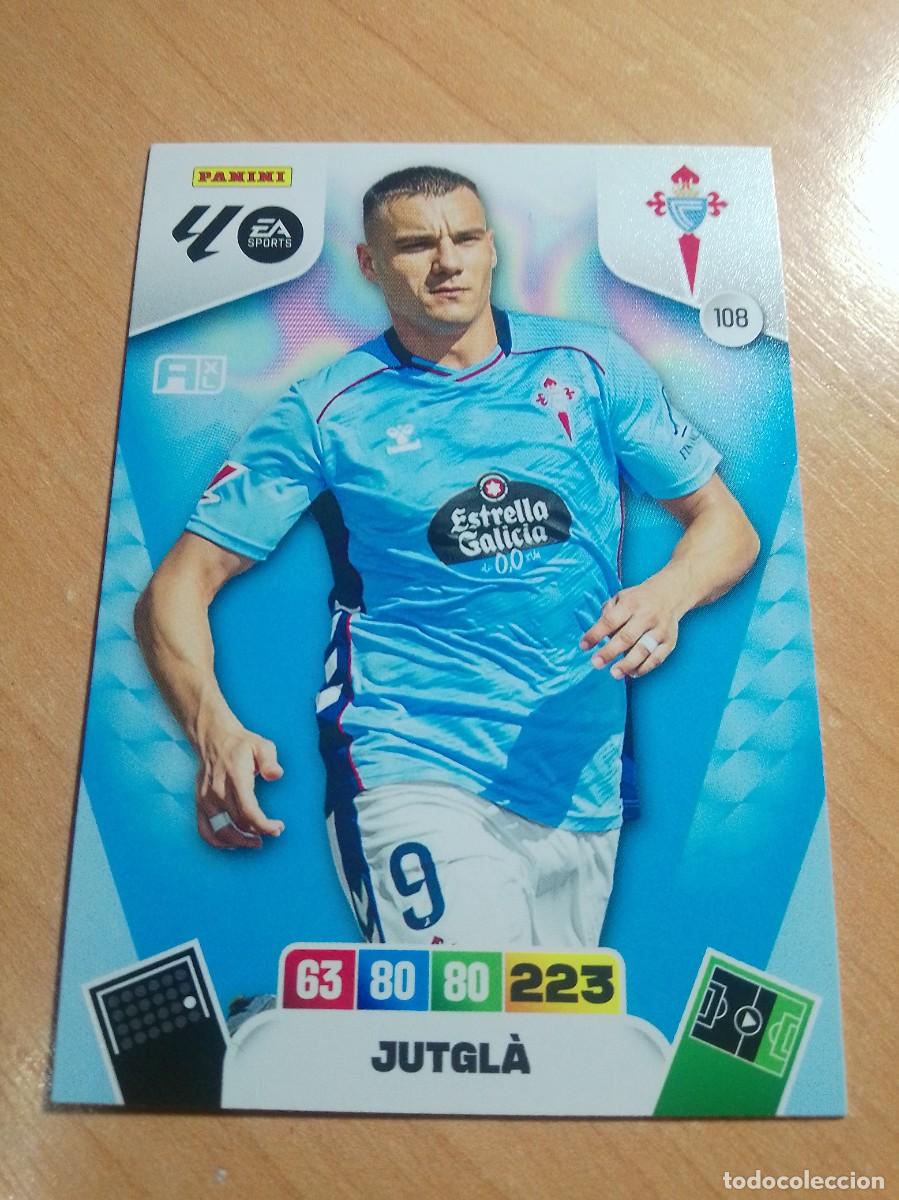 Cromos de F&uacute;tbol: 108 JUTGLA DEL CELTA 25 26 ADRENALYN XL 2025 2026 NUEVO