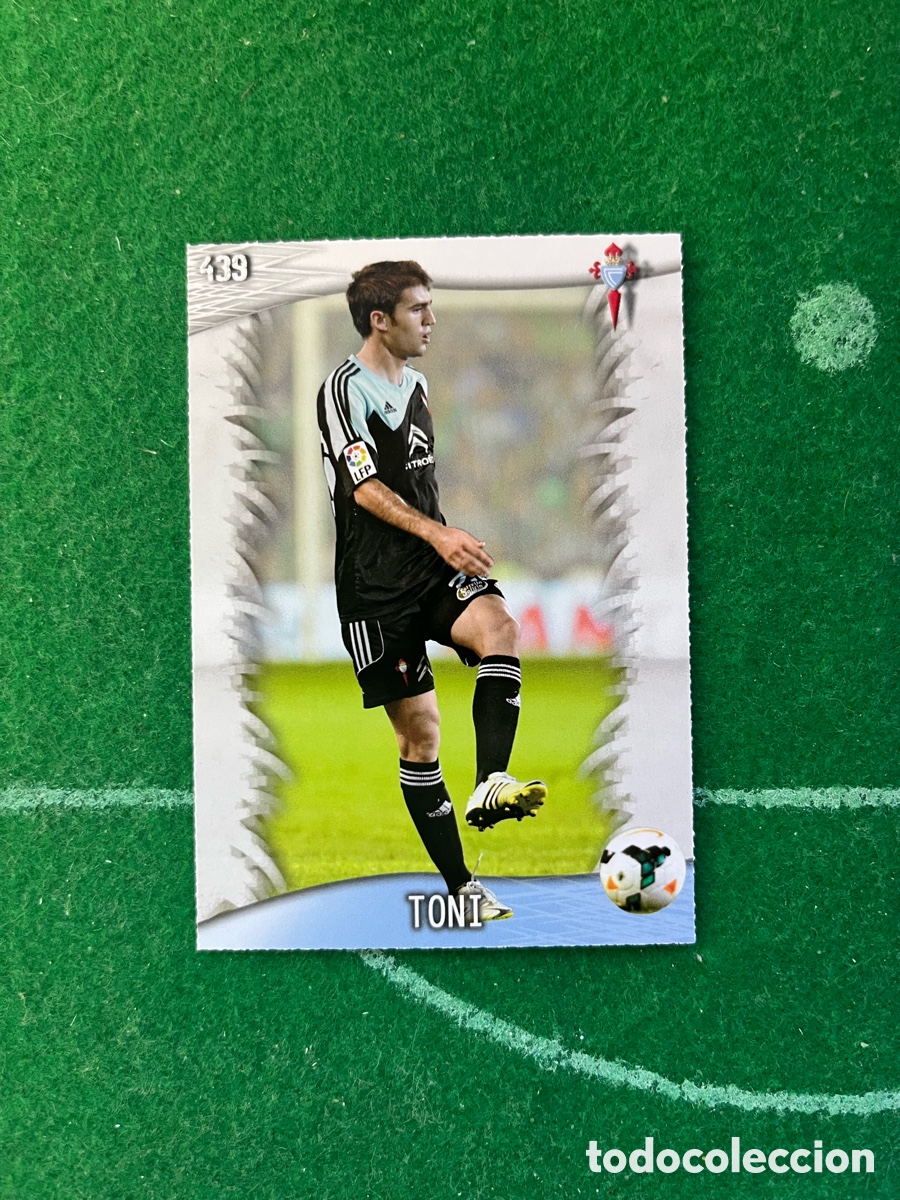 Cromos de F&uacute;tbol: 439 TONI CELTA DE VIGO LAS FICHAS DE LA LIGA 2013 2014 MUNDICROMO