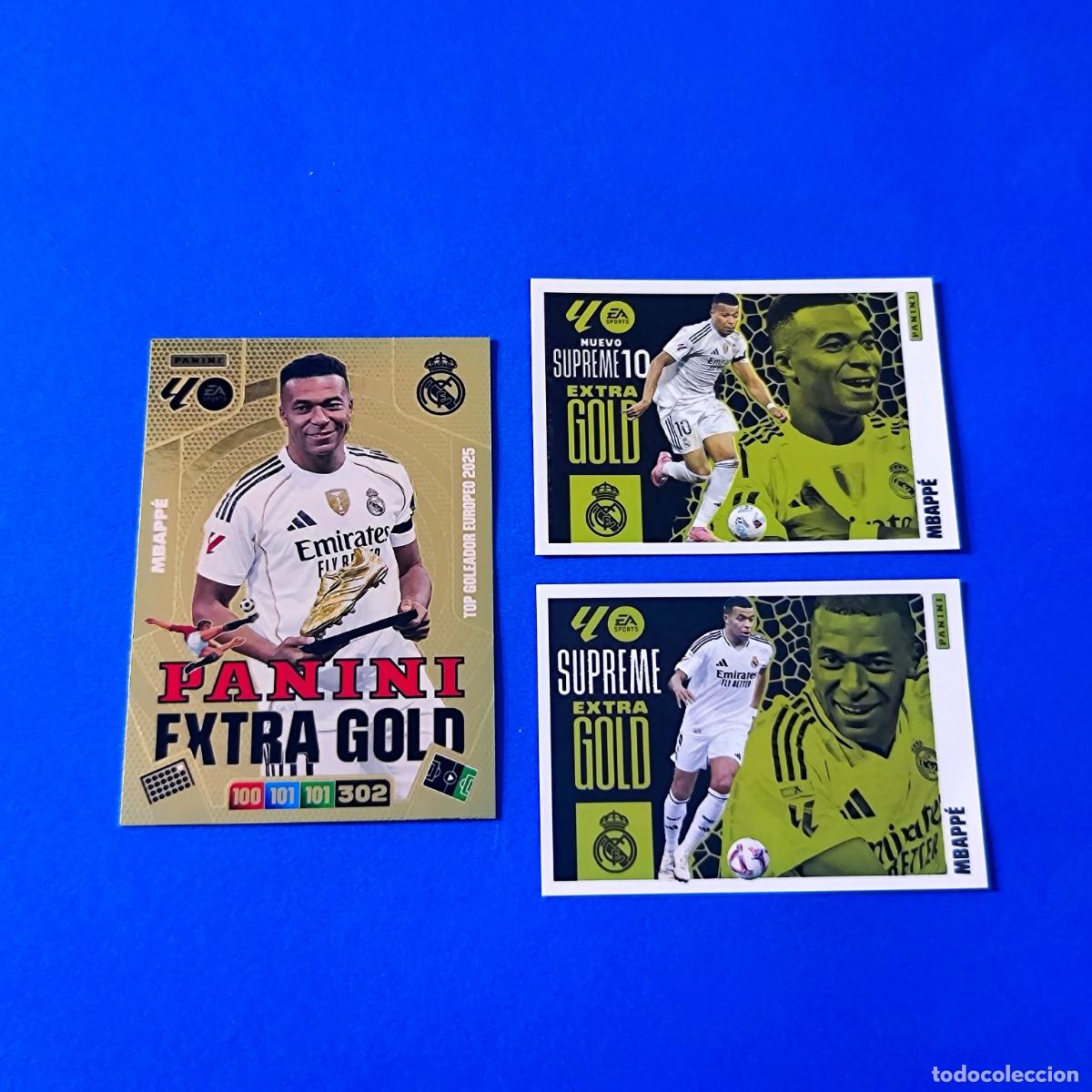 Cromos de F&uacute;tbol: Este - Adrenalyn 2025 2026 / 25 26 Extra Gold - Supreme - Supreme 10 Mbapp&eacute; Real Madrid