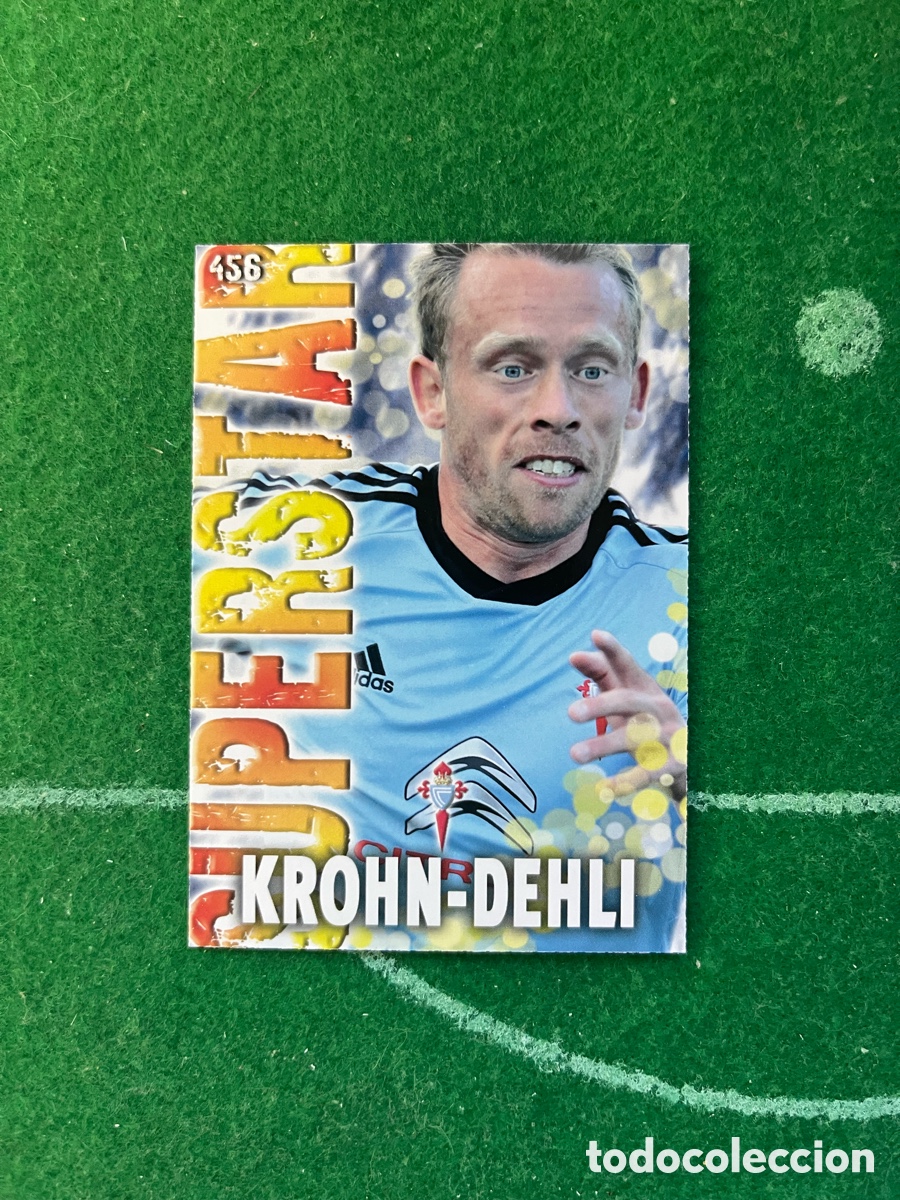 Football Stickers: 456 KROHN-DEHLI CELTA DE VIGO LAS FICHAS DE LA LIGA 2013 2014 MUNDICROMO SUPERSTAR