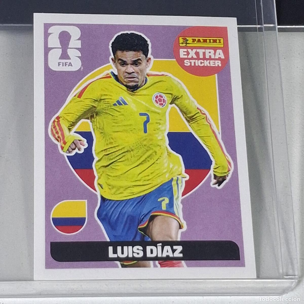 Cromos de F&uacute;tbol: C1 EXTRA LUIS D&Iacute;AZ COLOMBIA MUNDIAL FIFA WORLD CUP 2026 STICKER PANINI