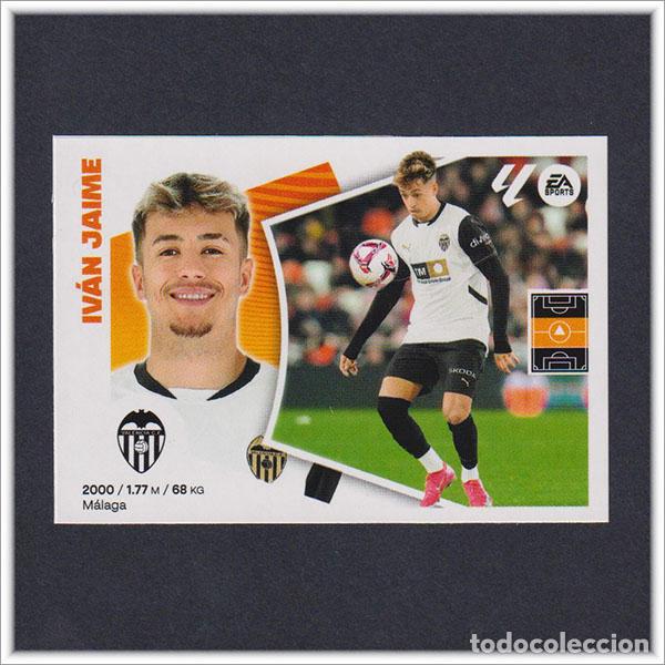 Cromos de F&uacute;tbol: LIGA ESTE 2024 2025 24 25 PANINI IV&Aacute;N JAIME 34 FICHAJE MERCADO INVIERNO VALENCIA COLECCI&Oacute;N ALBUM
