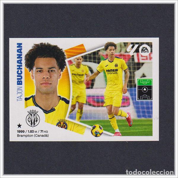 Cromos de F&uacute;tbol: LIGA ESTE 2024 2025 24 25 PANINI BUCHANAN 40 FICHAJE MERCADO INVIERNO VILLARREAL COLECCI&Oacute;N ALBUM