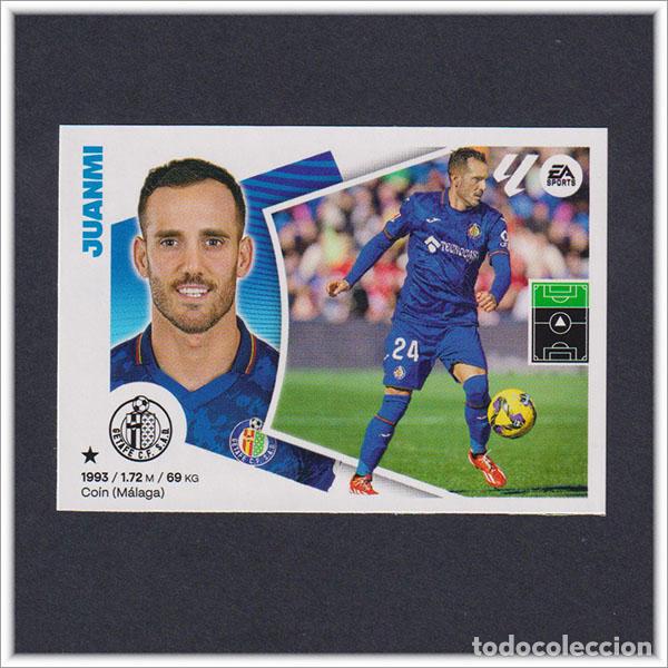 Cromos de F&uacute;tbol: LIGA ESTE 2024 2025 24 25 PANINI JUANMI 23 FICHAJE MERCADO INVIERNO GETAFE COLECCI&Oacute;N ALBUM