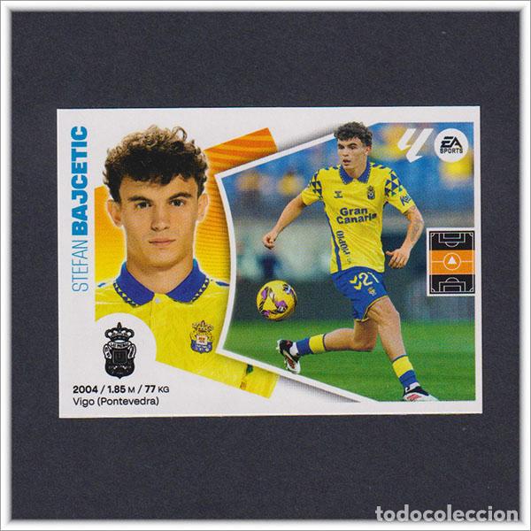 Cromos de F&uacute;tbol: LIGA ESTE 2024 2025 24 25 PANINI BAJCETIC 26 FICHAJE MERCADO INVIERNO LAS PALMAS COLECCI&Oacute;N ALBUM