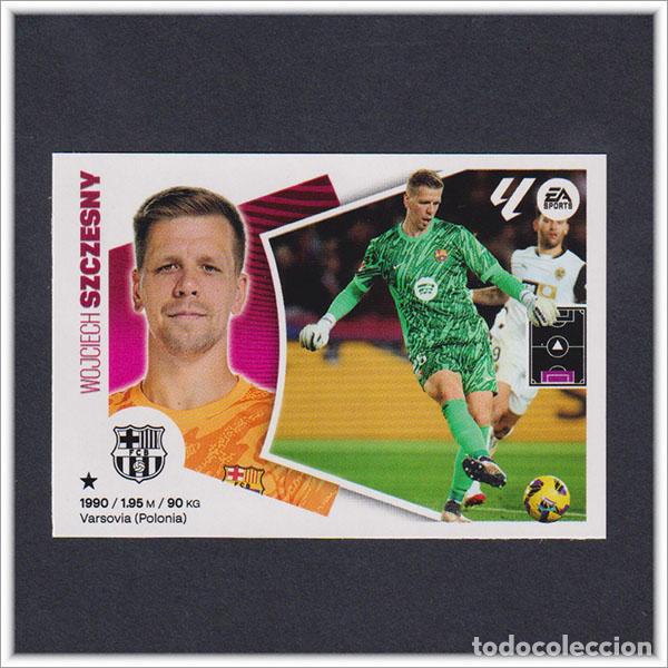 Cromos de F&uacute;tbol: LIGA ESTE 2024 2025 24 25 PANINI SZCZESNY 6 FICHAJE MERCADO INVIERNO BARCELONA BAR&Ccedil;A COLECCI&Oacute;N ALBUM