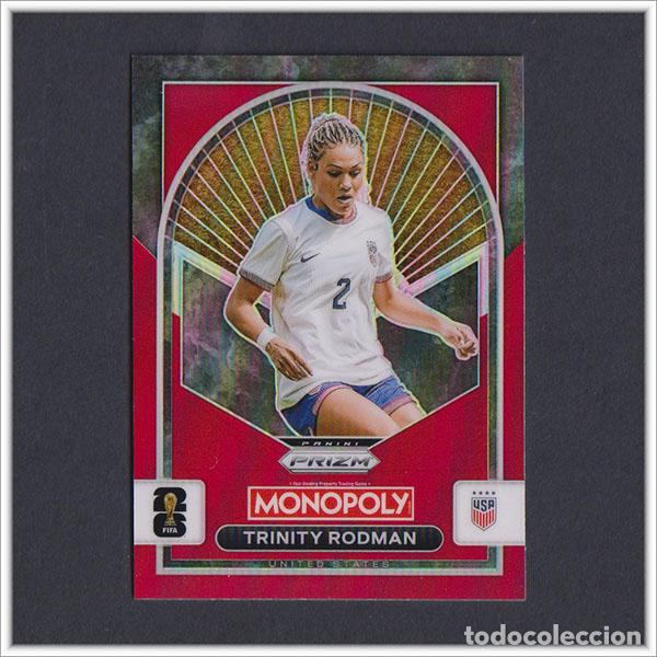 Cromos de F&uacute;tbol: FIFA WORLD CUP 2026 PANINI PRIZM MONOPOLY TRINITY RODMAN 94 ROJO RED USA EEUU COLECCI&Oacute;N MUNDIAL
