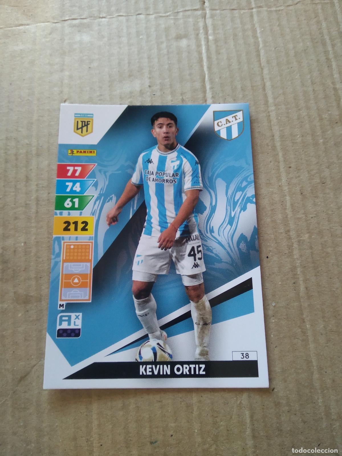 Cromos de F&uacute;tbol: 38 KEVIN ORTIZ ATLETICO TUCUMAN CROMO FUTBOL PANINI ARGENTINO 2025 LIGA ARGENTINA ADRENALYN