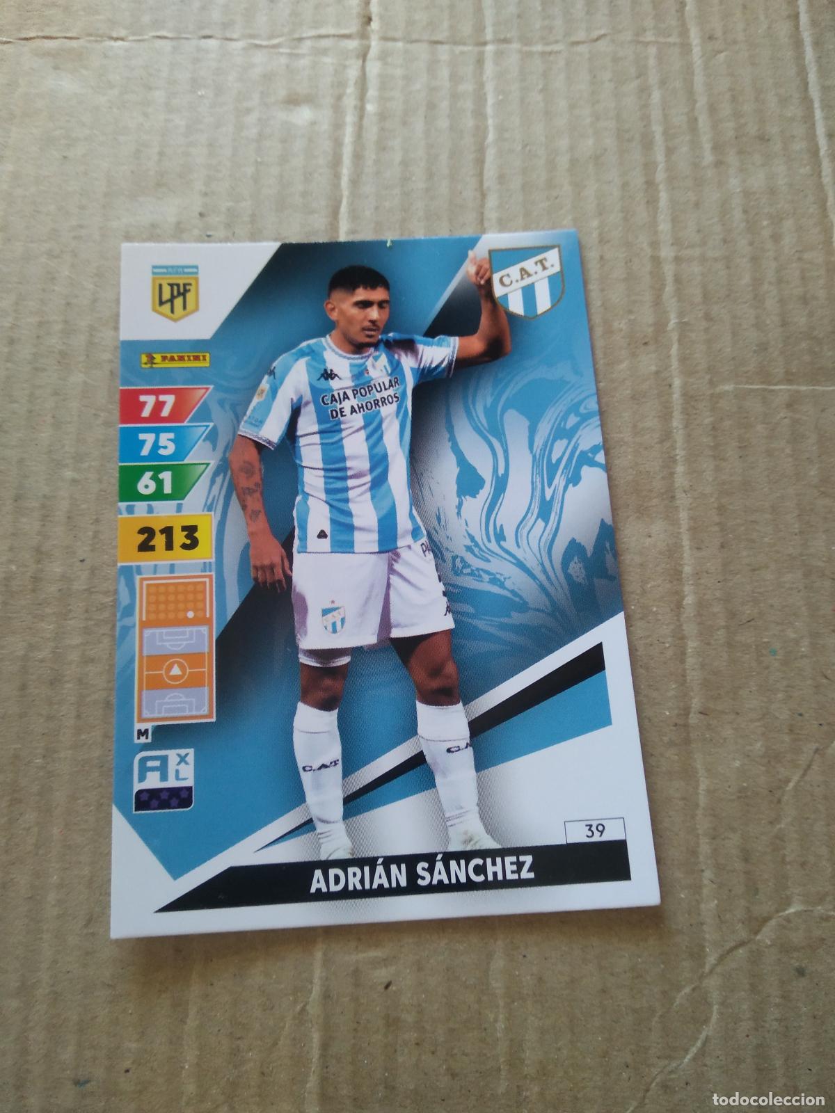 Cromos de F&uacute;tbol: 39 ADRIAN SANCHEZ ATLETICO TUCUMAN CROMO FUTBOL PANINI ARGENTINO 2025 LIGA ARGENTINA ADRENALYN