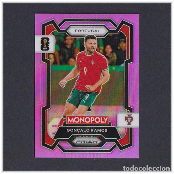 Cromos de F&uacute;tbol: NUMERADA /199 FIFA WORLD CUP 2026 PANINI PRIZM MONOPOLY GON&Ccedil;ALO RAMOS 30 PORTUGAL COLECCI&Oacute;N MUNDIAL