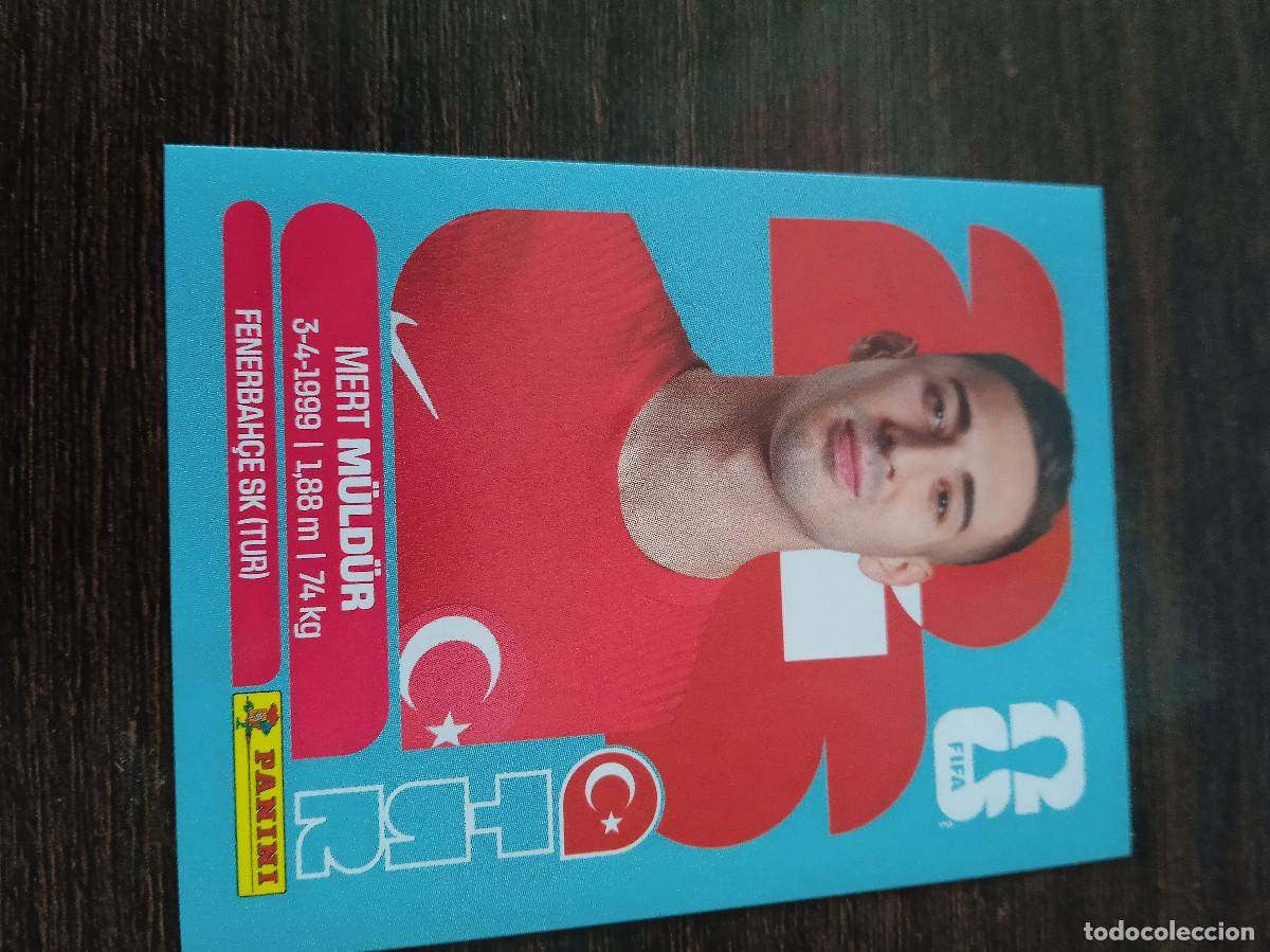 Cromos de F&uacute;tbol: Cromo Mundial Futbol 2026 Panini canada usa Mexico Turquia mert Muldur TUR 3