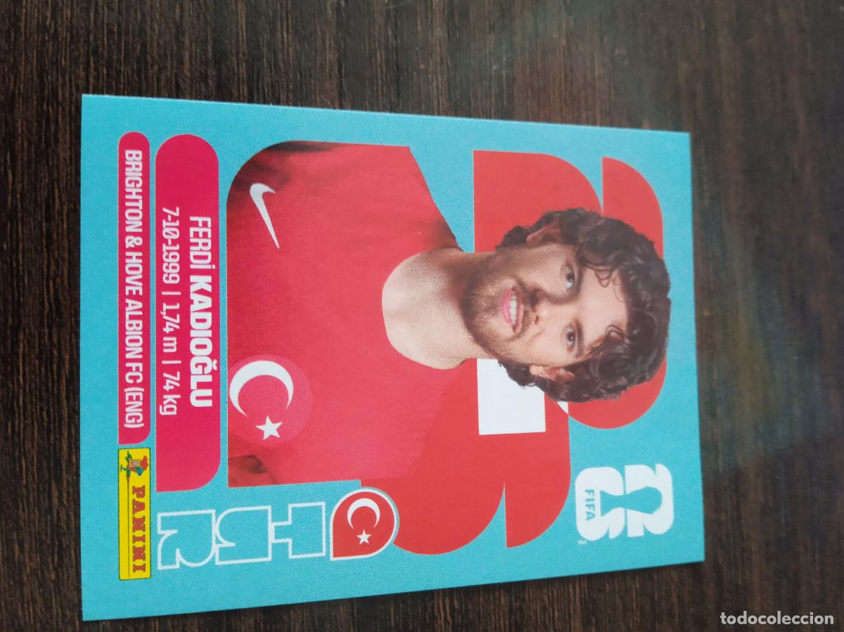 Cromos de F&uacute;tbol: Cromo Mundial Futbol 2026 Panini canada usa Mexico Turquia Ferdi Kadioglu TUR 8