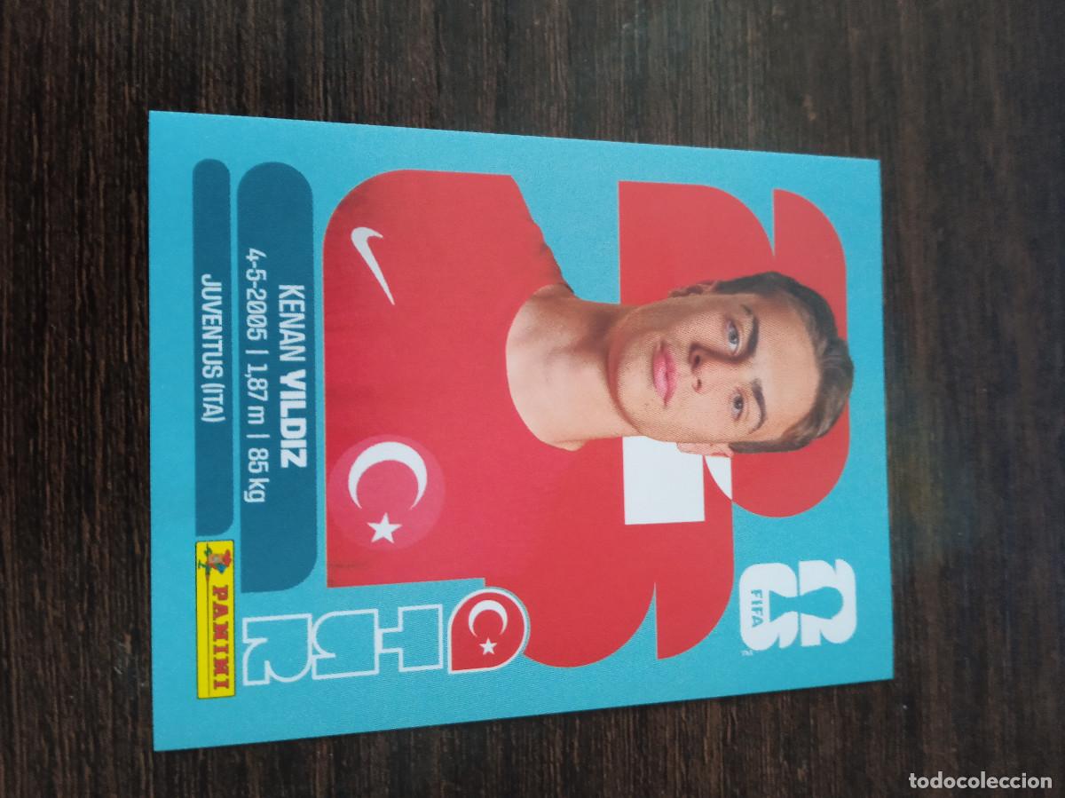Cromos de F&uacute;tbol: Cromo Mundial Futbol 2026 Panini canada usa Mexico Turquia Kenan Vildiz TUR 20