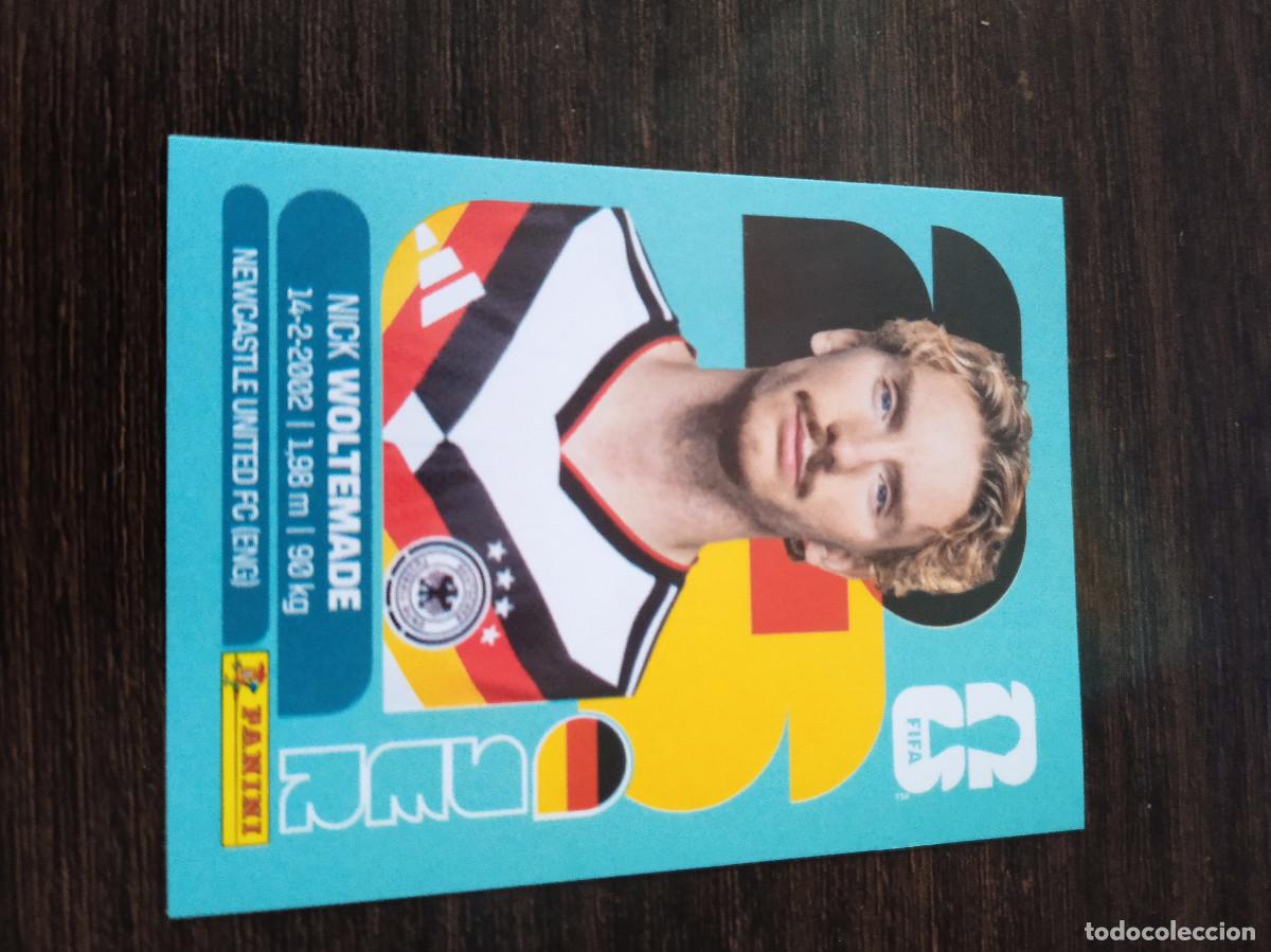 Cromos de F&uacute;tbol: Cromo Mundial Futbol 2026 Panini canada usa Mexico Alemania Nick Woltemade GER 20