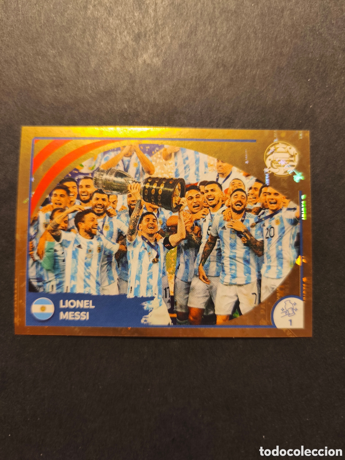 Cromos de F&uacute;tbol: LEG6 MESSI SELECCION ARGENTINA PANINI COPA AMERICA USA 2024