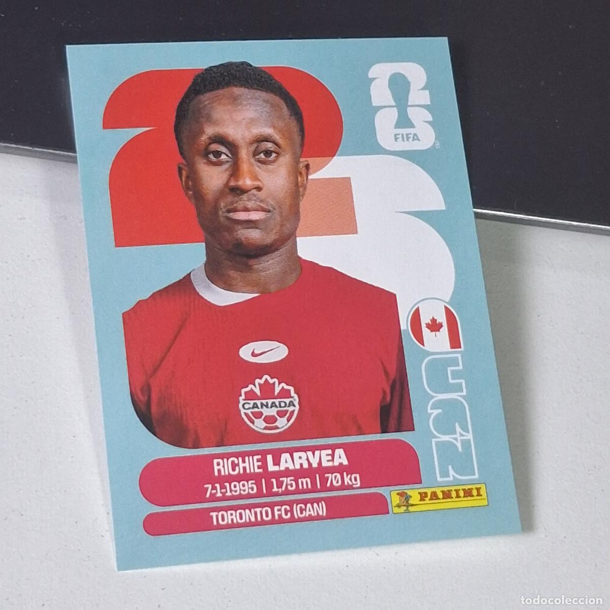 Cromos de F&uacute;tbol: B8 CAN6 RICHIE LARYEA 6 CANAD&Aacute; CAN MUNDIAL FIFA WORLD CUP 2026 STICKER PANINI