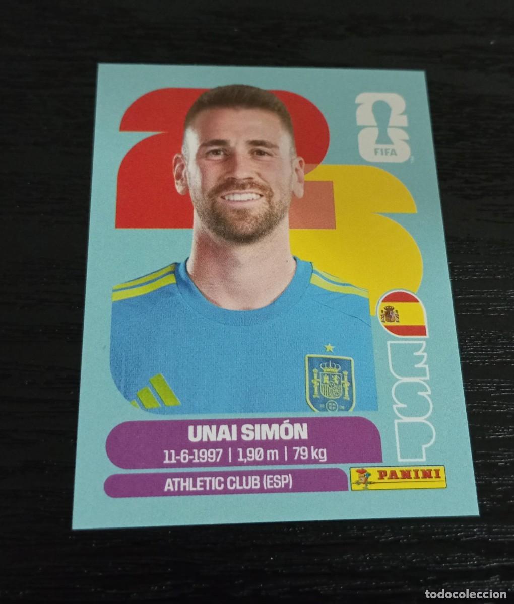 Cromos de F&uacute;tbol: -PANINI MUNDIAL 2026 : ESP 2 UNAI SIMON ( ESPA&Ntilde;A ) ATH.BILBAO