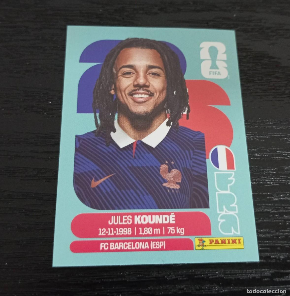 Cromos de F&uacute;tbol: -PANINI MUNDIAL 2026 : FRA 5 KOUNDE ( FRANCIA ) BARCELONA