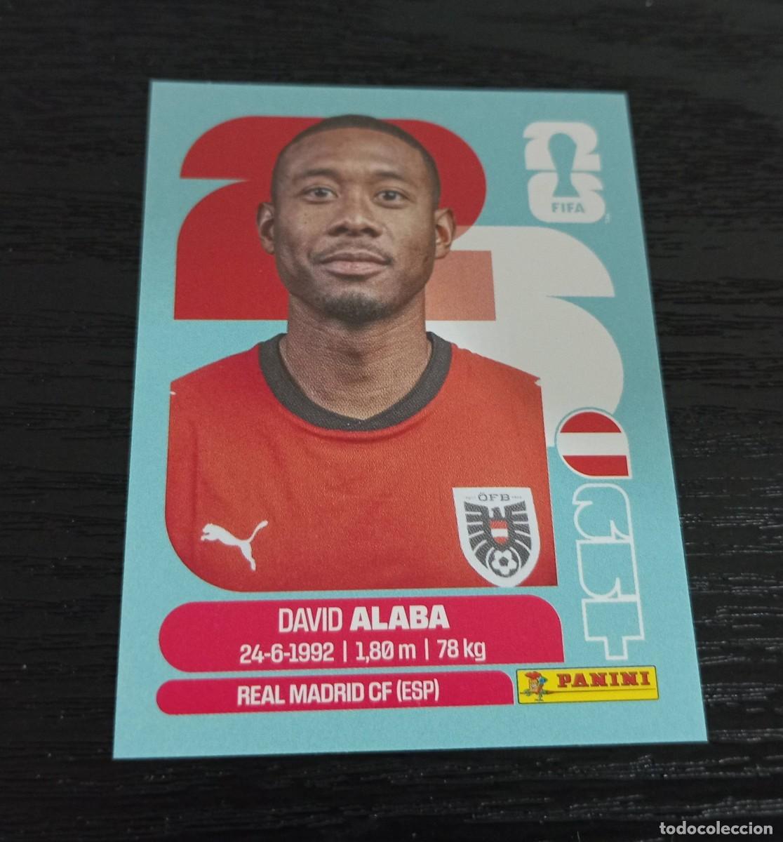 Cromos de F&uacute;tbol: -PANINI MUNDIAL 2026 : AUT 4 ALABA ( AUSTRIA ) REAL MADRID