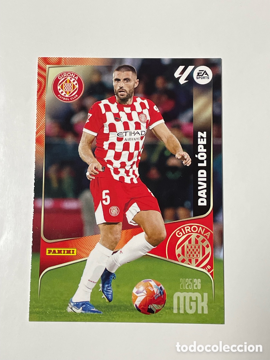 Cromos de F&uacute;tbol: David L&oacute;pez Girona Panini Megacracks 2025/26 #185