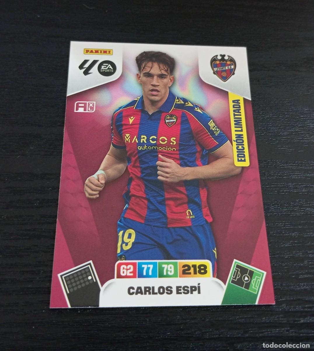 Cromos de F&uacute;tbol: -ADRENALYN 25-26 : CARLOS ESPI ( LEVANTE ) -- EDICION LIMITADA --